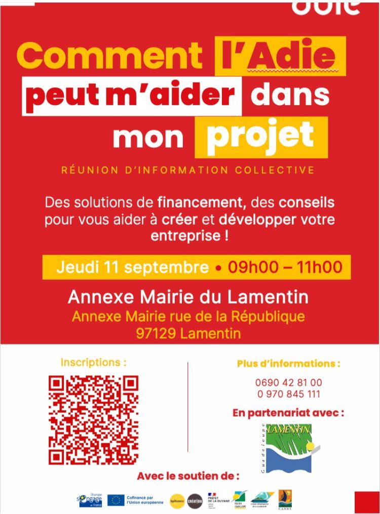 ADIE -Réunion d'info Lamentin