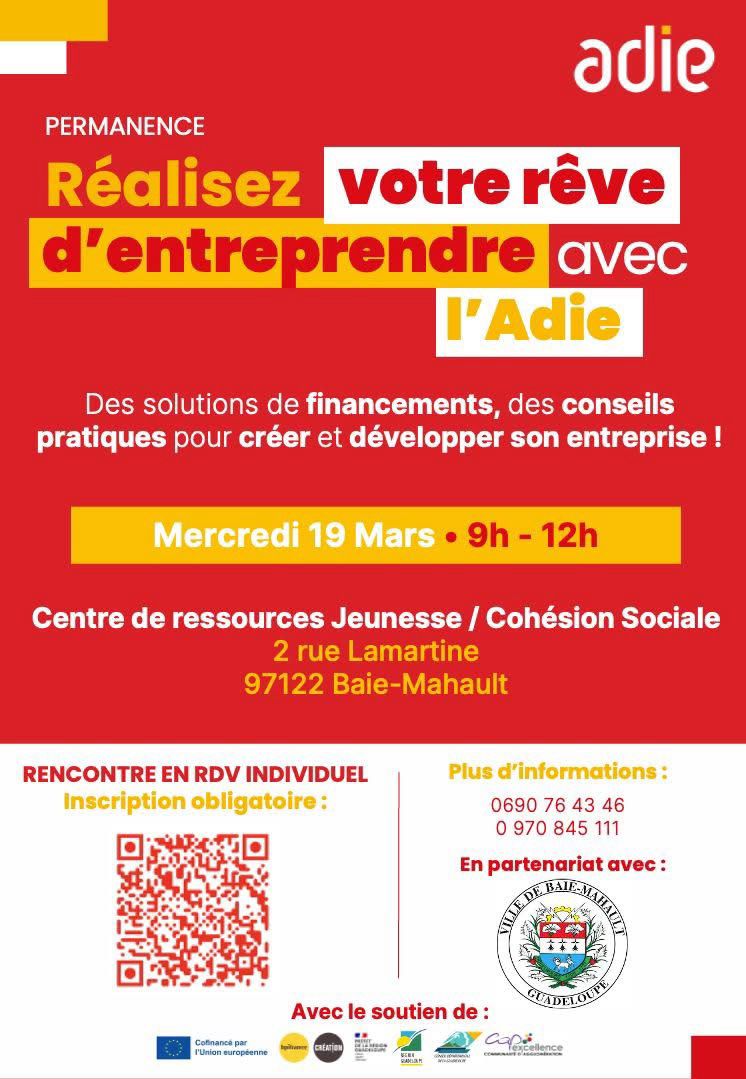 Adie - Réunion à Baie Mahault