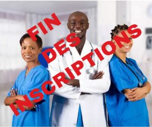Inscriptions clôturées