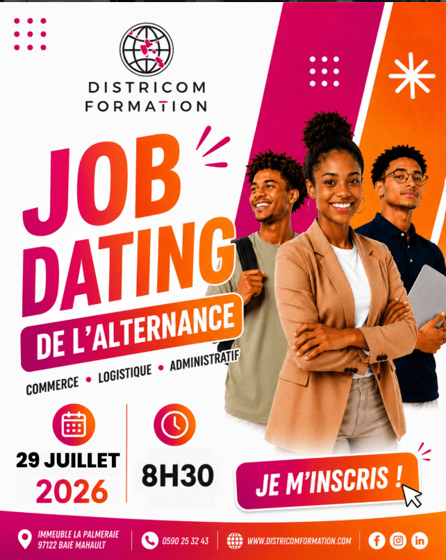 DistriCom job dating 29 juillet 2026