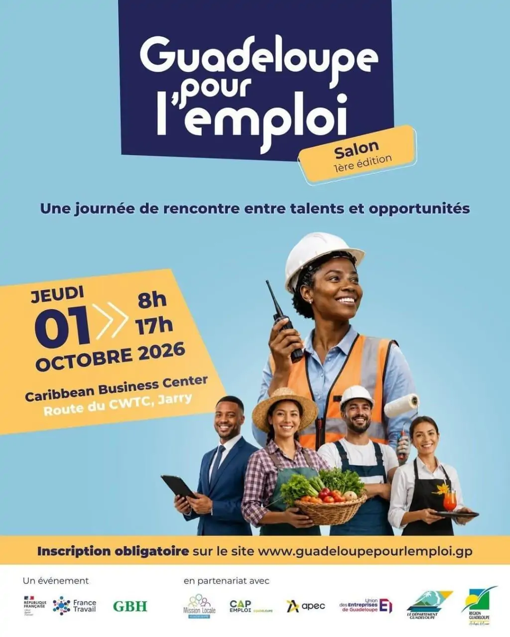 Guadeloupe pour l'emploi Forum