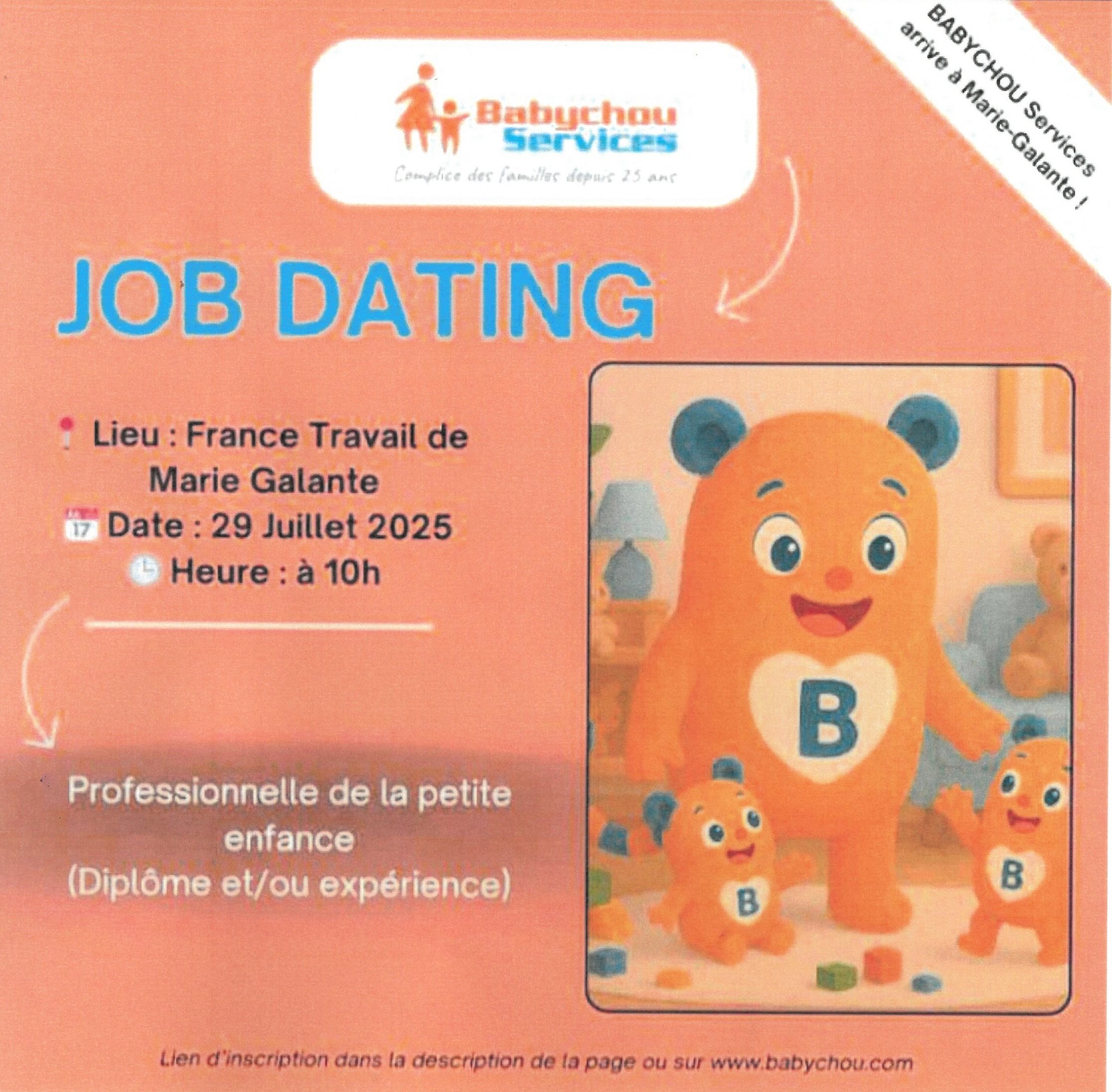 JOB DATING BabyChou services