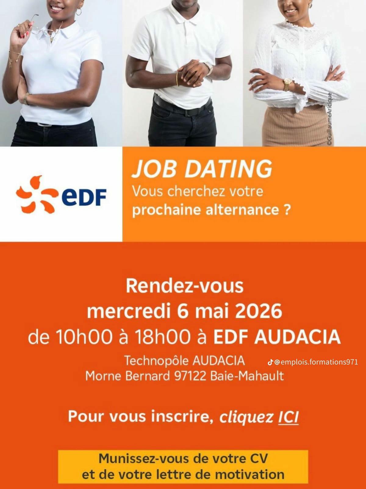 Job dating EDF 06 Mai