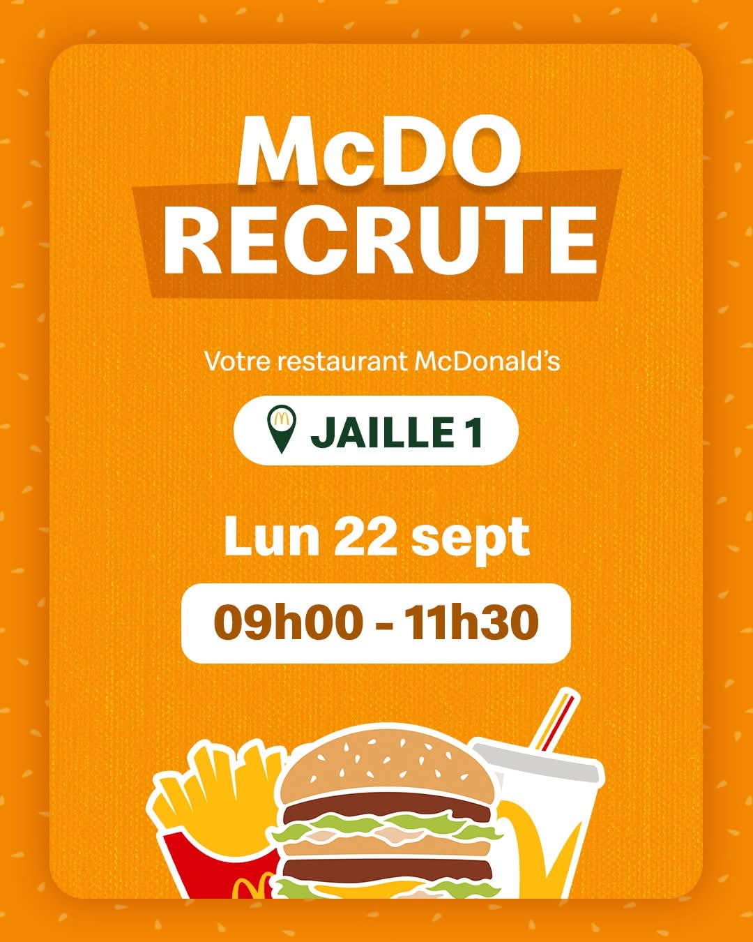 Mac do recrute