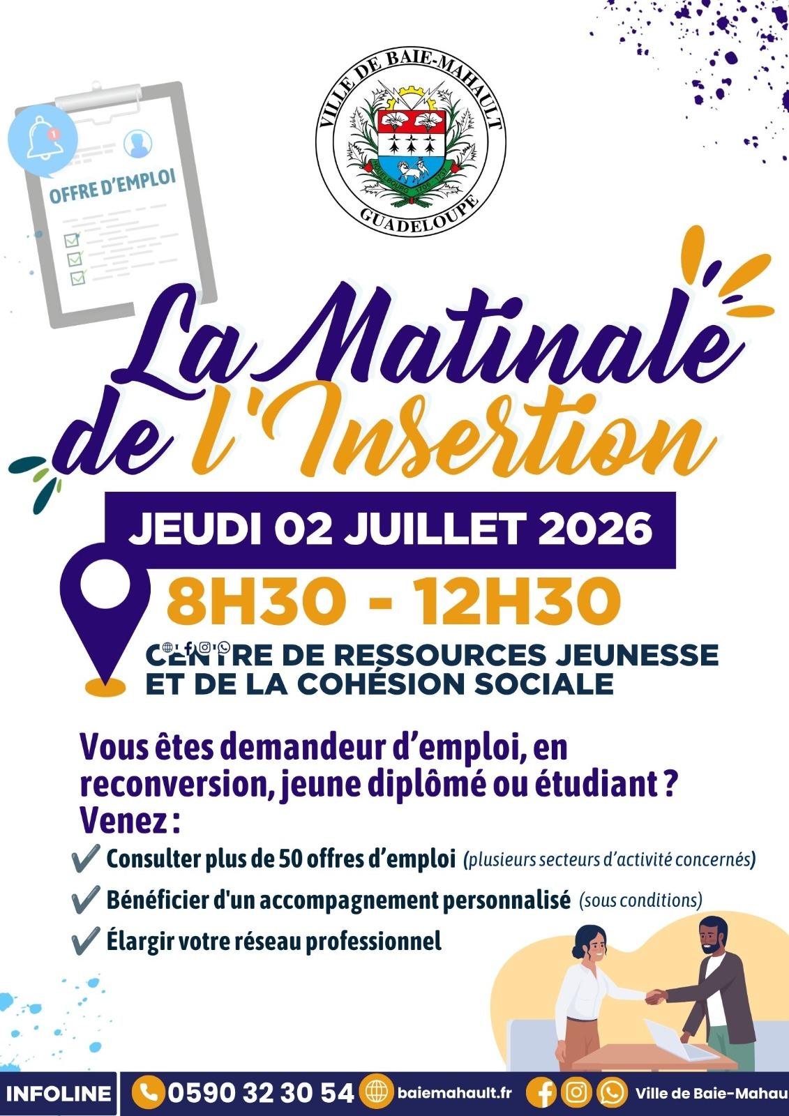 Matinale Insertion 02 juillet 2026
