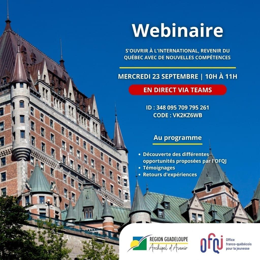 Webinaire Mobilité Québec